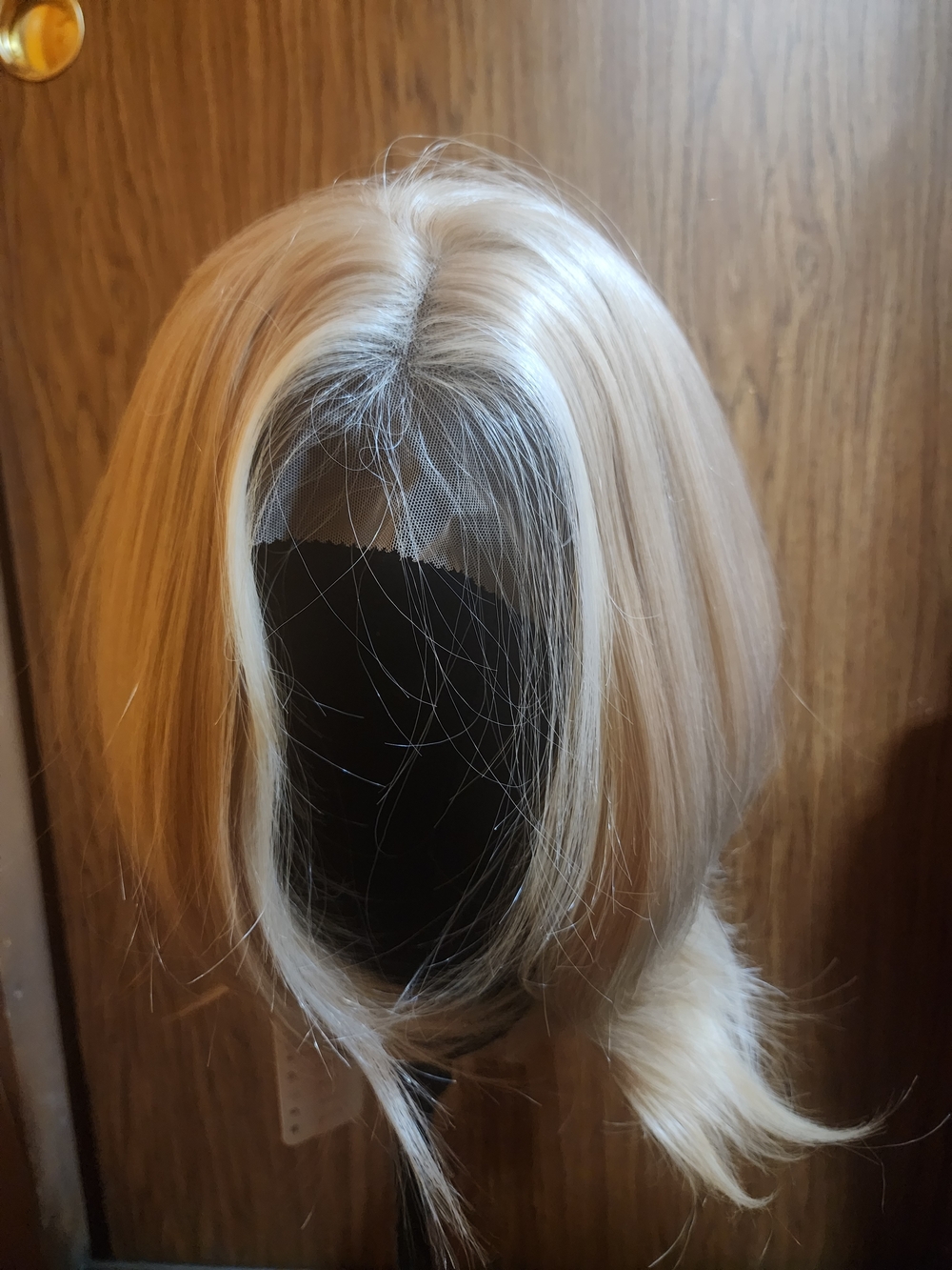 Light Blonde Lace Front Wig — Smooth Natural Finish